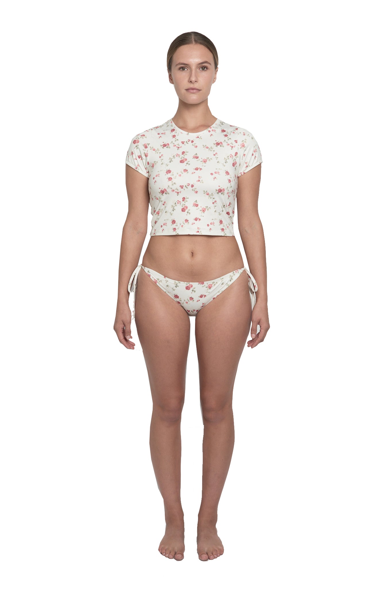 SWIM T-SHIRT TEE - ENGLISH ROSE