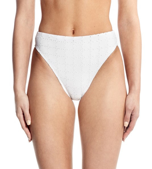 HEATHER BOTTOM WHITE EYELET