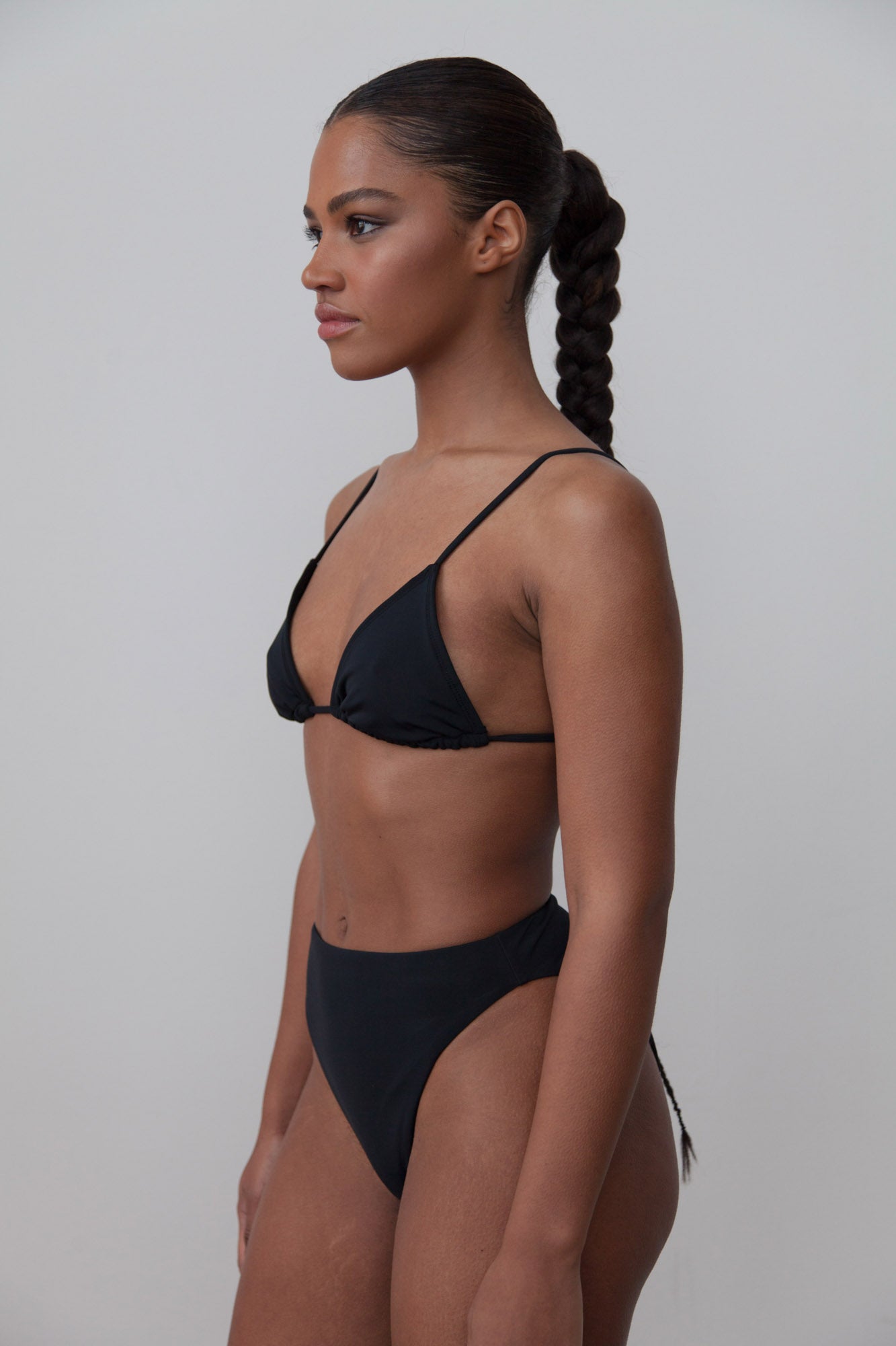 BR X BOHEME TRIANGLE TOP - BLACK