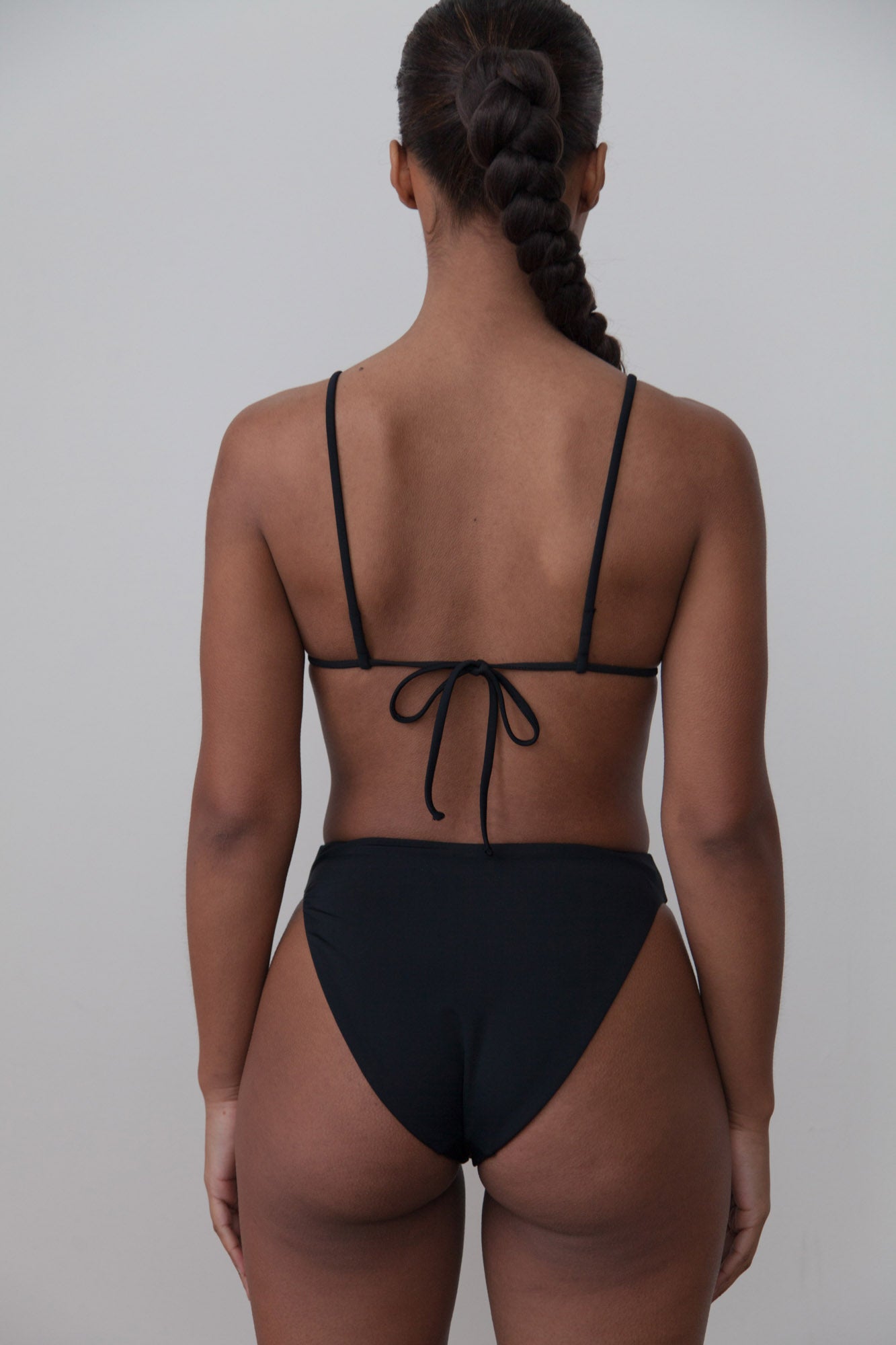 BR X BOHEME HIGH WAIST BOTTOM - BLACK