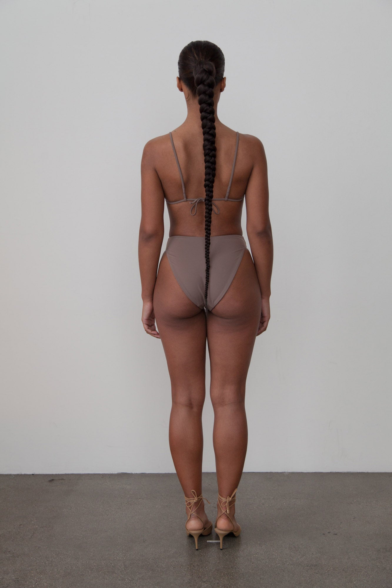 BR X BOHEME HIGH WAIST BOTTOM - TAN