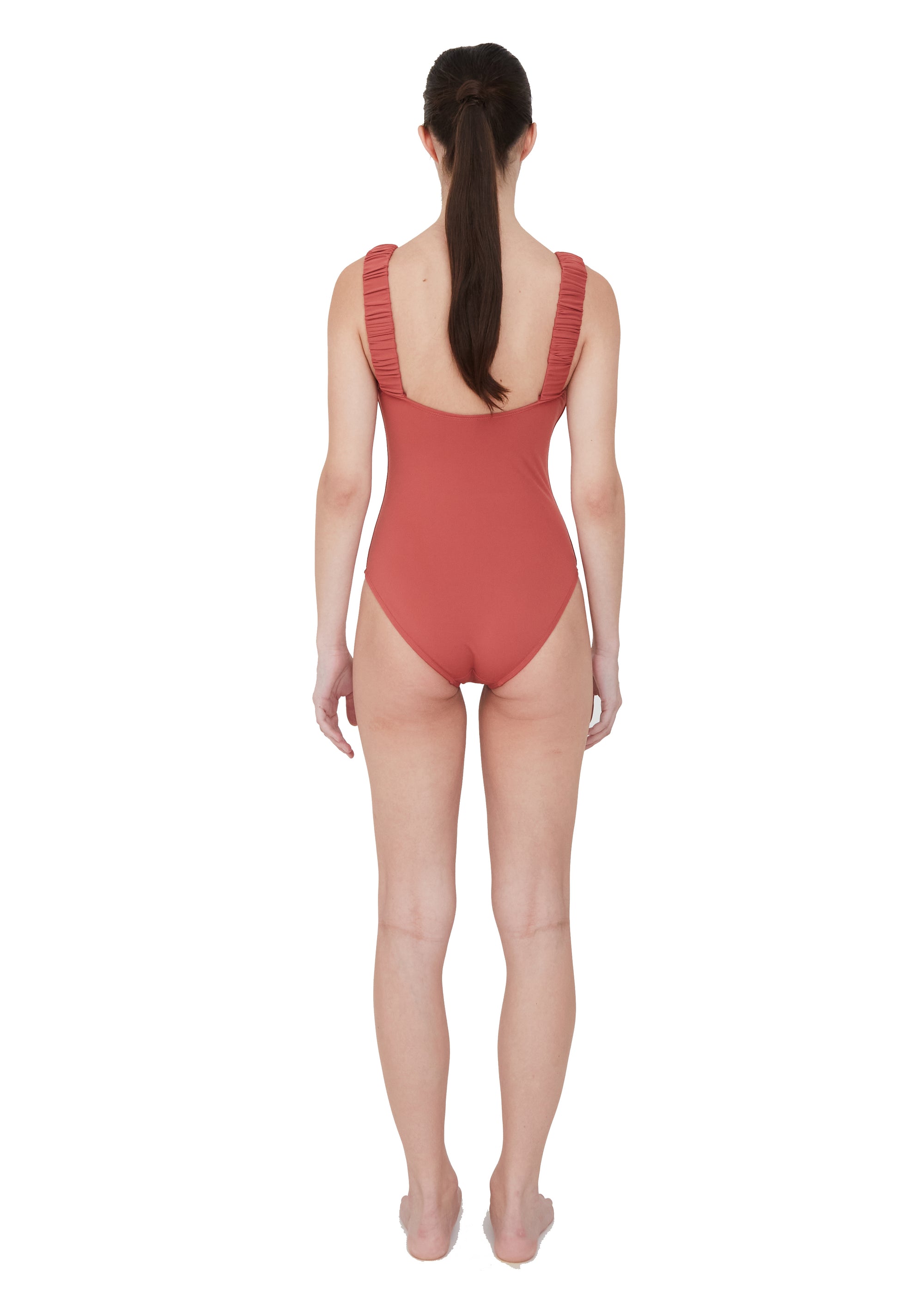 SCRUNCHIE ONE PIECE - BLUSH