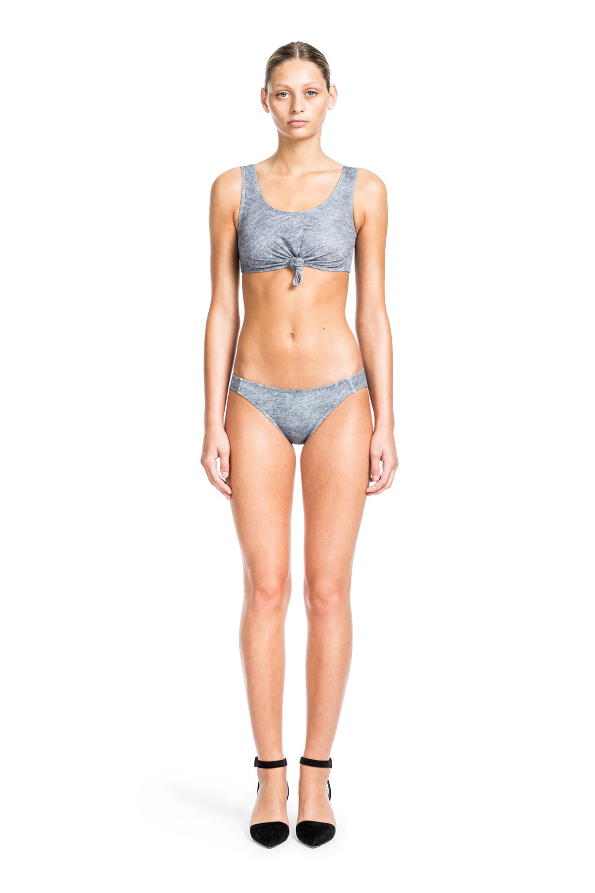 KNOT TOP - GREY HEATHER - Beth Richards