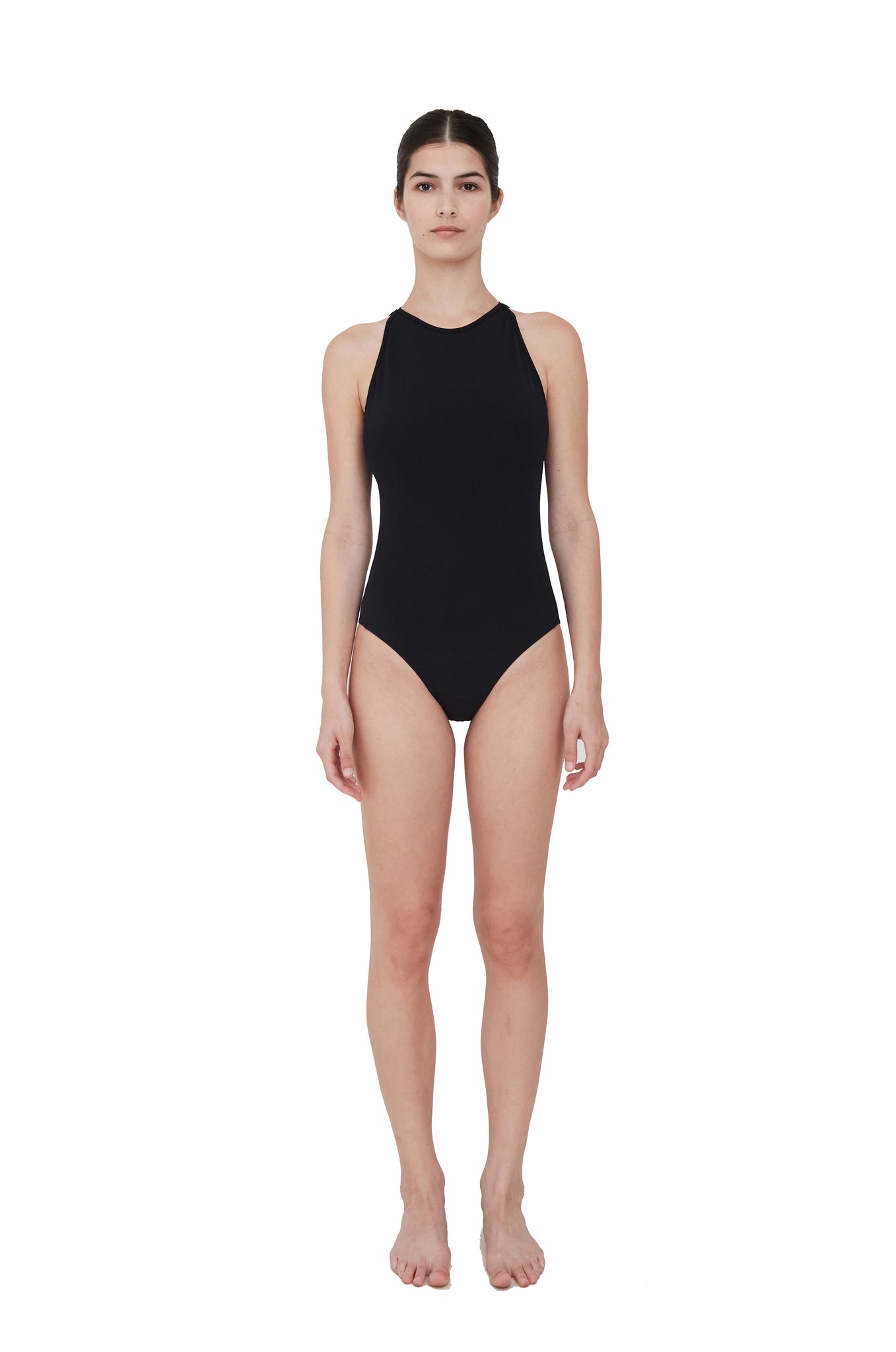Beth Richards Scoop One Piece Small Black