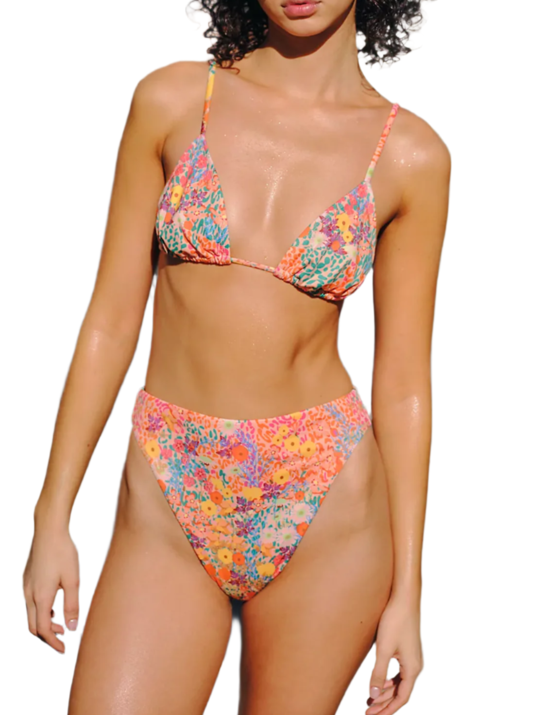 Double lined high waisted bikini on sale